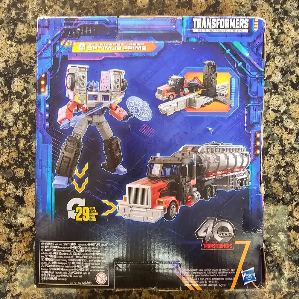 Transformers Legacy United G2 Universe Laser Optimus Prime‎ Action Figure F9184